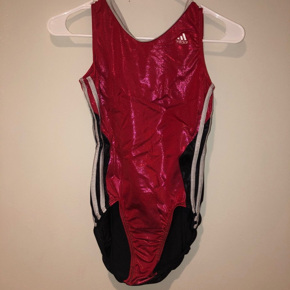 Adidas Red Gymnastics Leotard